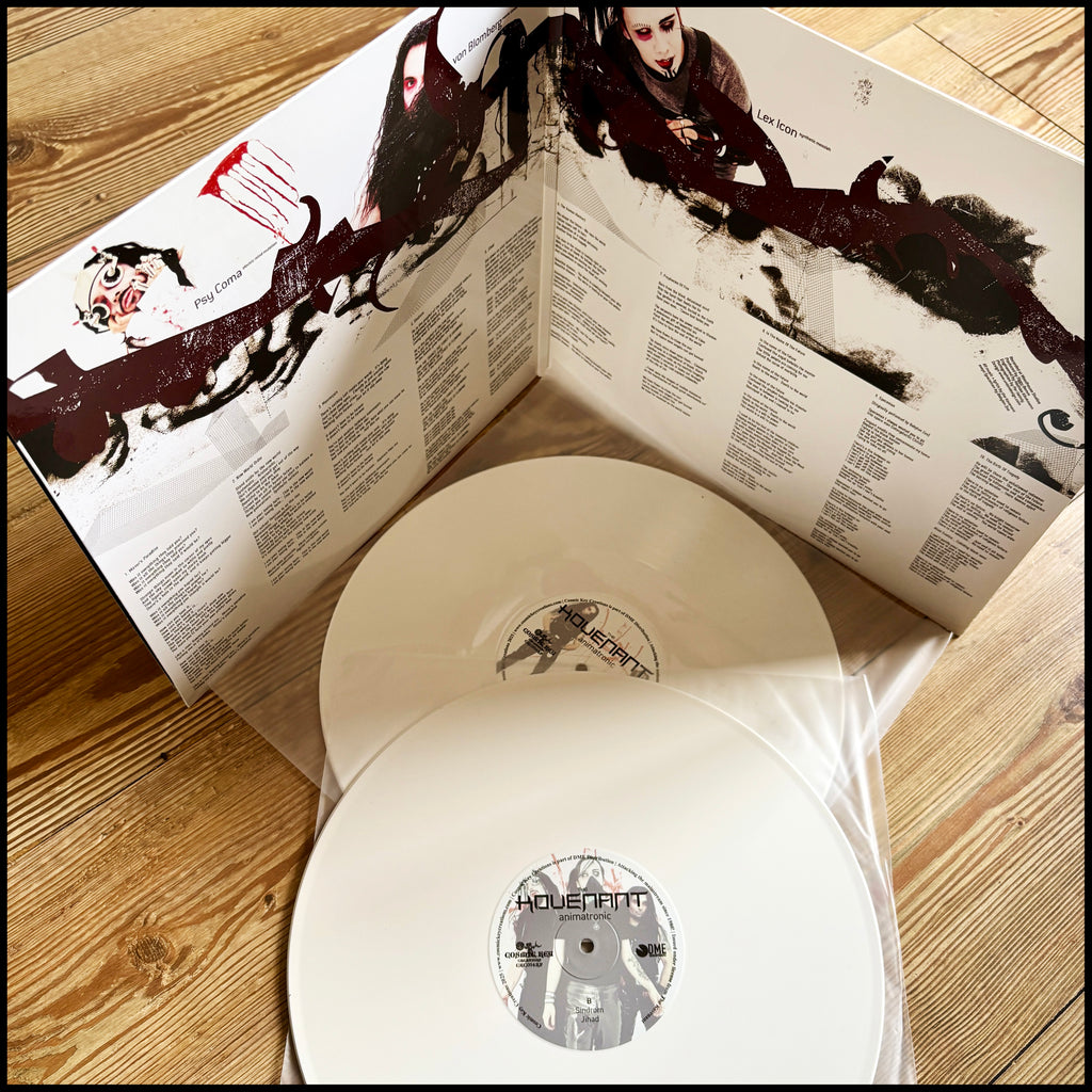 THE KOVENANT (COVENANT): Animatronic double LP (2 x white vinyl, gatefold, Norwegian symphonic black metal/industrial) *new*