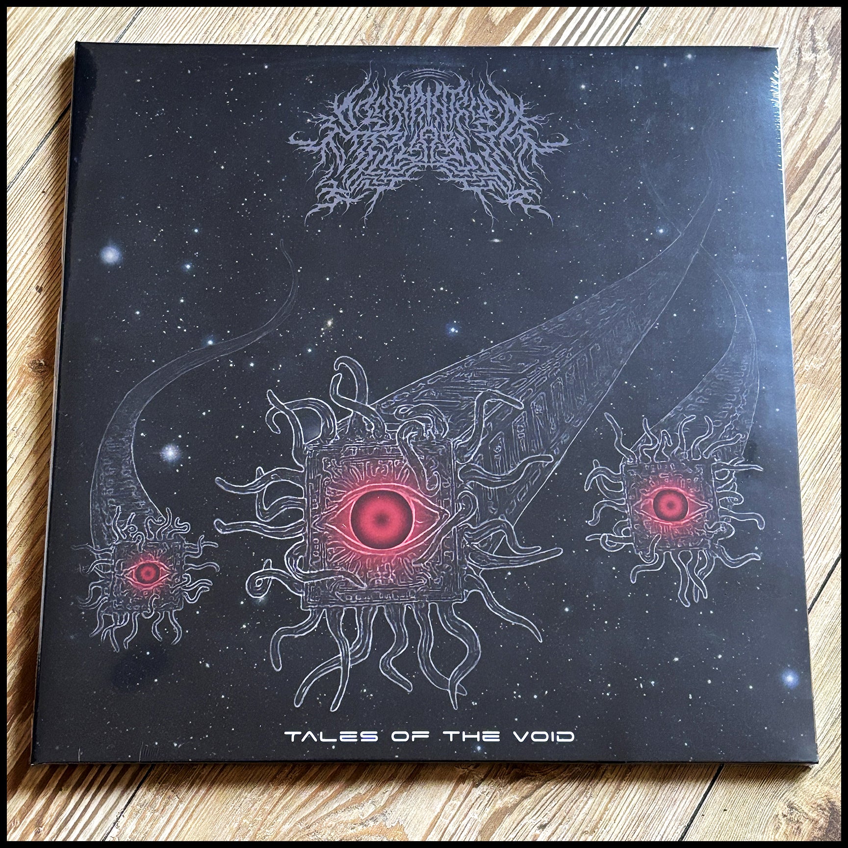 LABYRINTHUS STELLARUM: Tales of the Void LP (red/black marble vinyl, atmospheric cosmic BM ambient) *new, sealed*