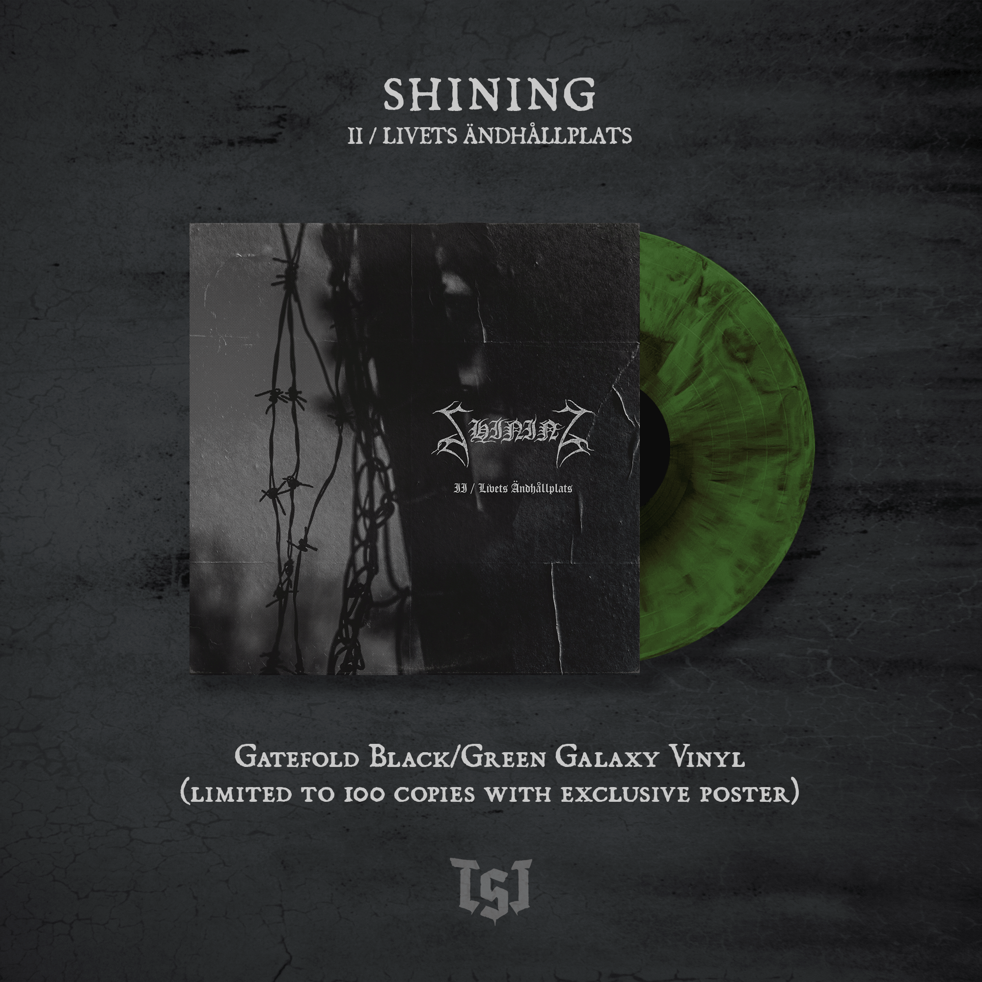 Preorder [Spring 2026] SHINING: SHINING II / LIVETS ÄNDHÅLLPLATS LP (30th anniversary gatefold edition, galaxy vinyl)