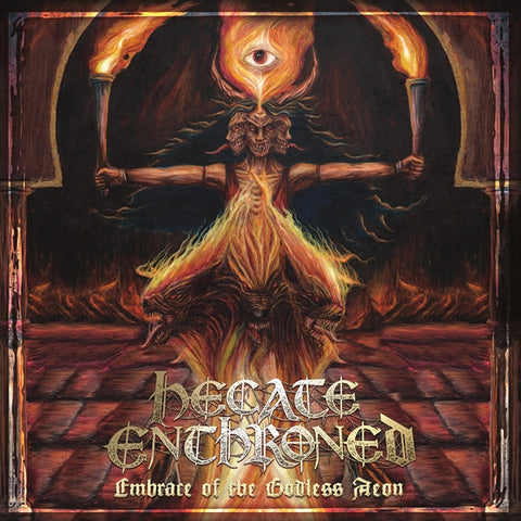 HECATE ENTHRONED: Embrace of the Godless Aeon LP (black vinyl, comeback opus from UKBM legends)