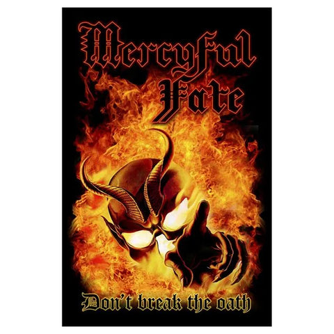 MERCYFUL FATE - DON'T BREAK THE OATH large flag / textile poster