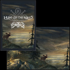 Preorder [September 2025] HOME OF THE WAVES: CONVERSATIONS WITH MOONSORROW hardback book