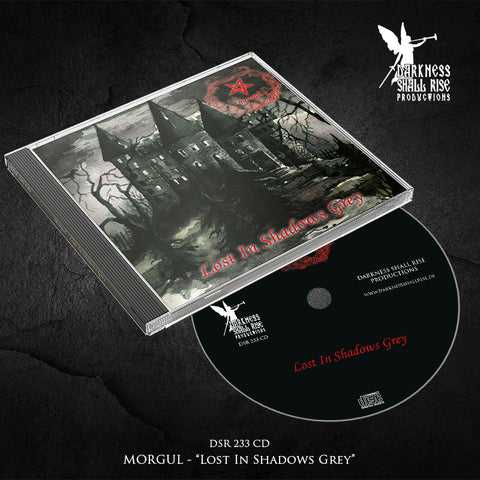 Preorder [April 2023] MORGUL: Lost In Shadows Grey CD (classic Norwegian symphonic black metal from 1997)