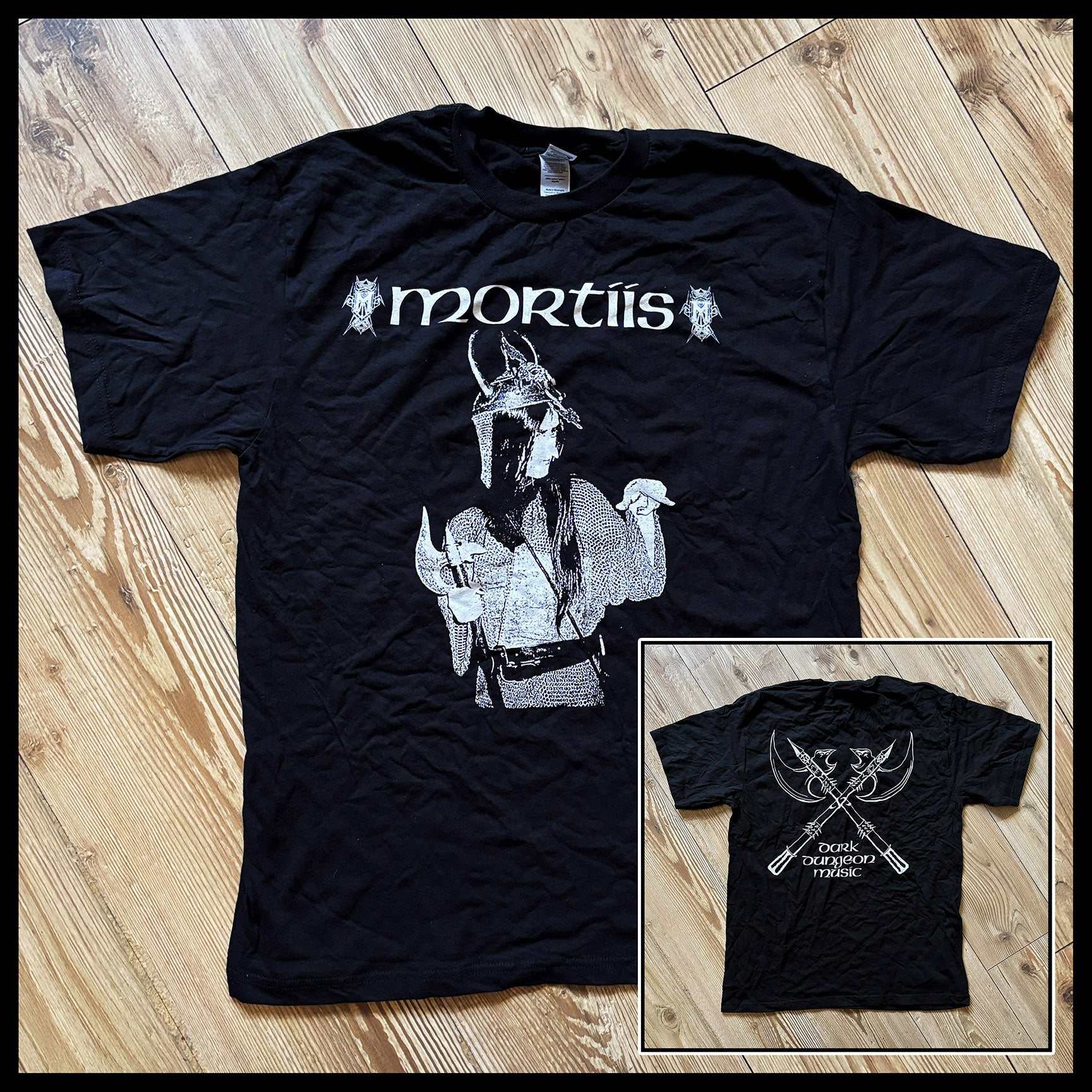 MORTIIS: official DARK DUNGEON MUSIC shirt