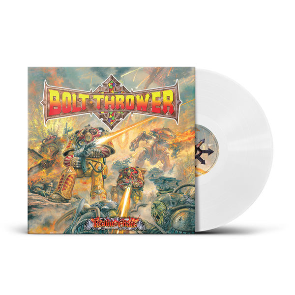 BOLT THROWER: REALM OF CHAOS LP (limited white vinyl) *new*