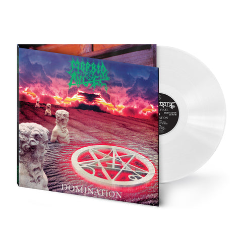 Preorder [November] MORBID ANGEL: DOMINATION LP (limited white vinyl)