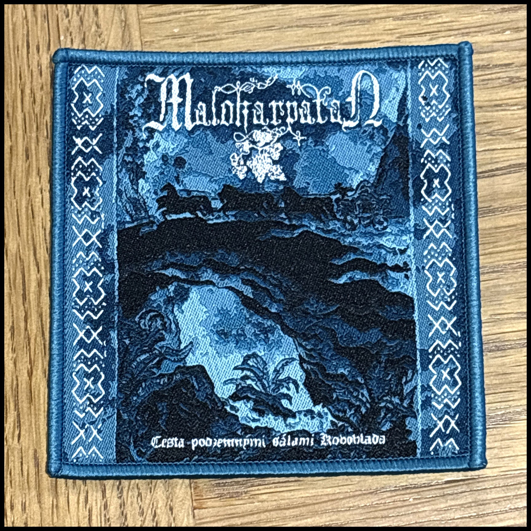 MALOKARPATAN: official deluxe/limited CESTA PODZEMNÝMI patch