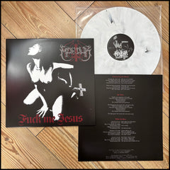 MARDUK: Fuck Me Jesus LP (legendary demo on white/black marble vinyl)