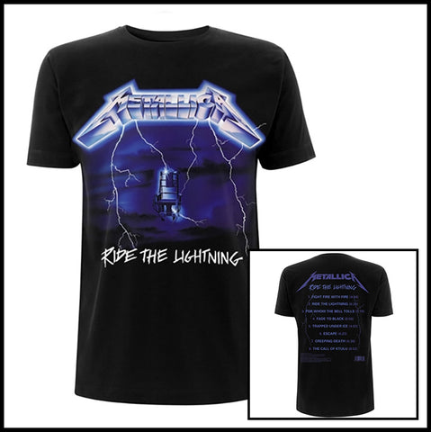 METALLICA: RIDE THE LIGHTNING shirt