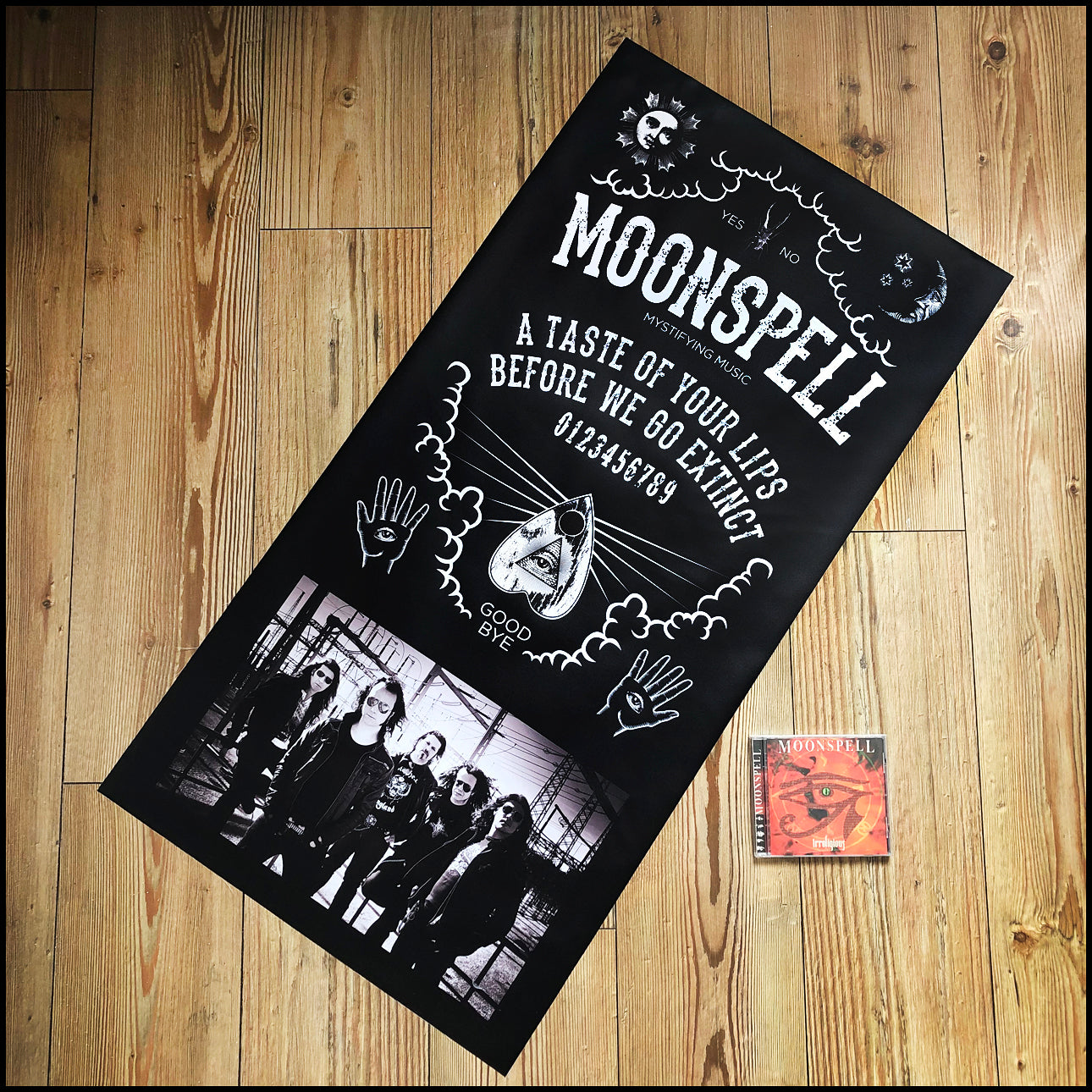 MOVING SALE: official Moonspell boxset flag