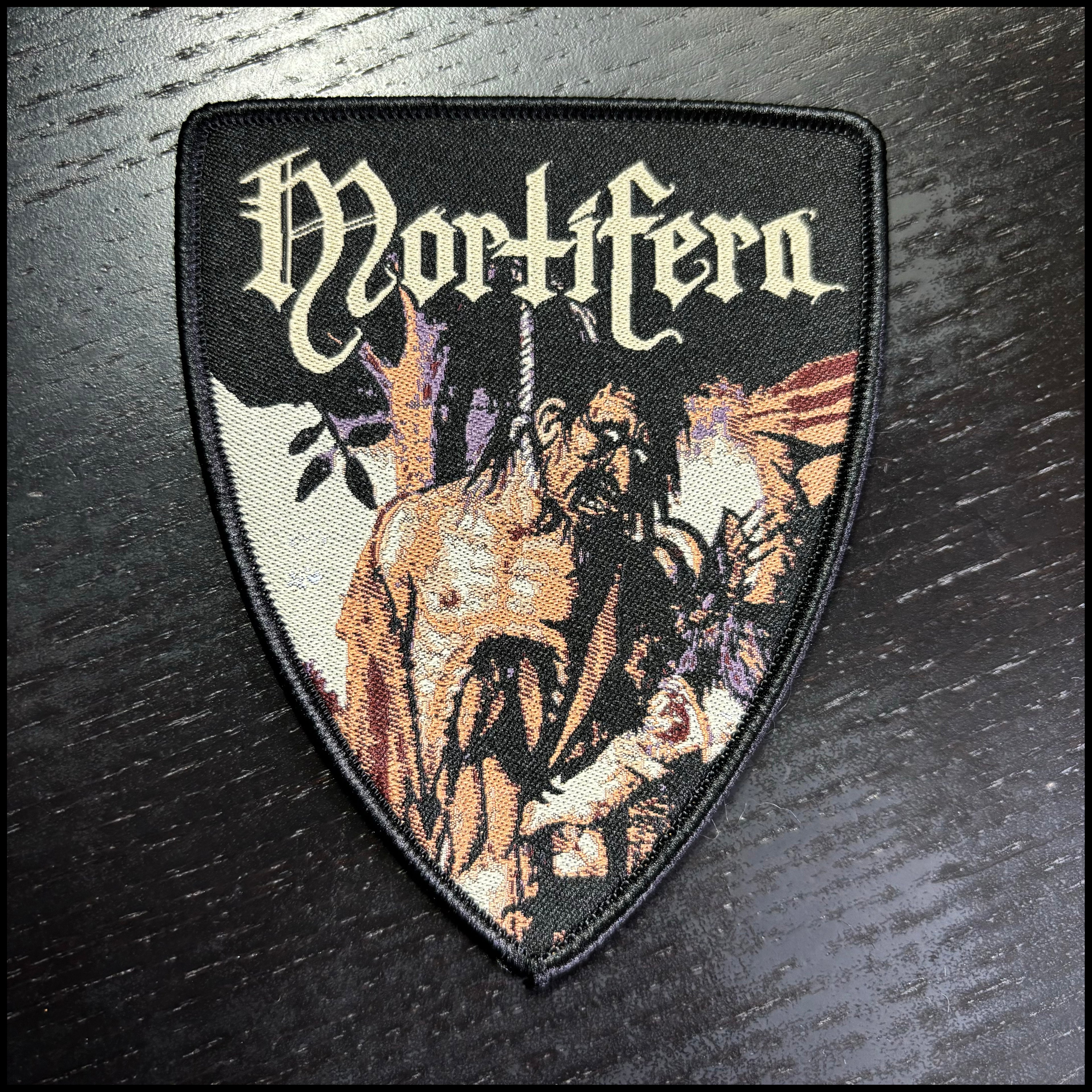MORTIFERA: official deluxe/limited MALEDICTIIH patch (limited edition)