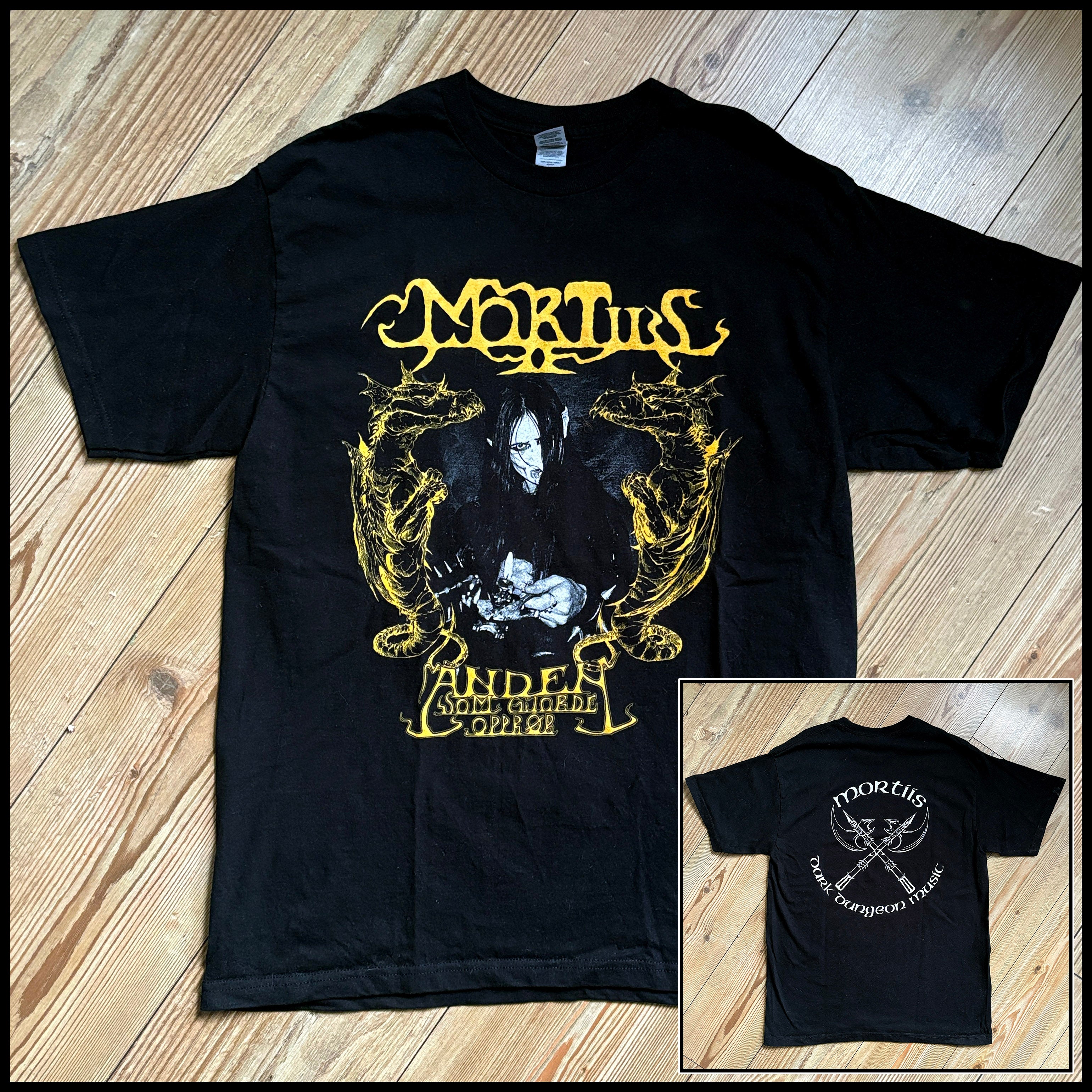 MORTIIS: official ÅNDEN SOM GJORDE OPPRØR shirt