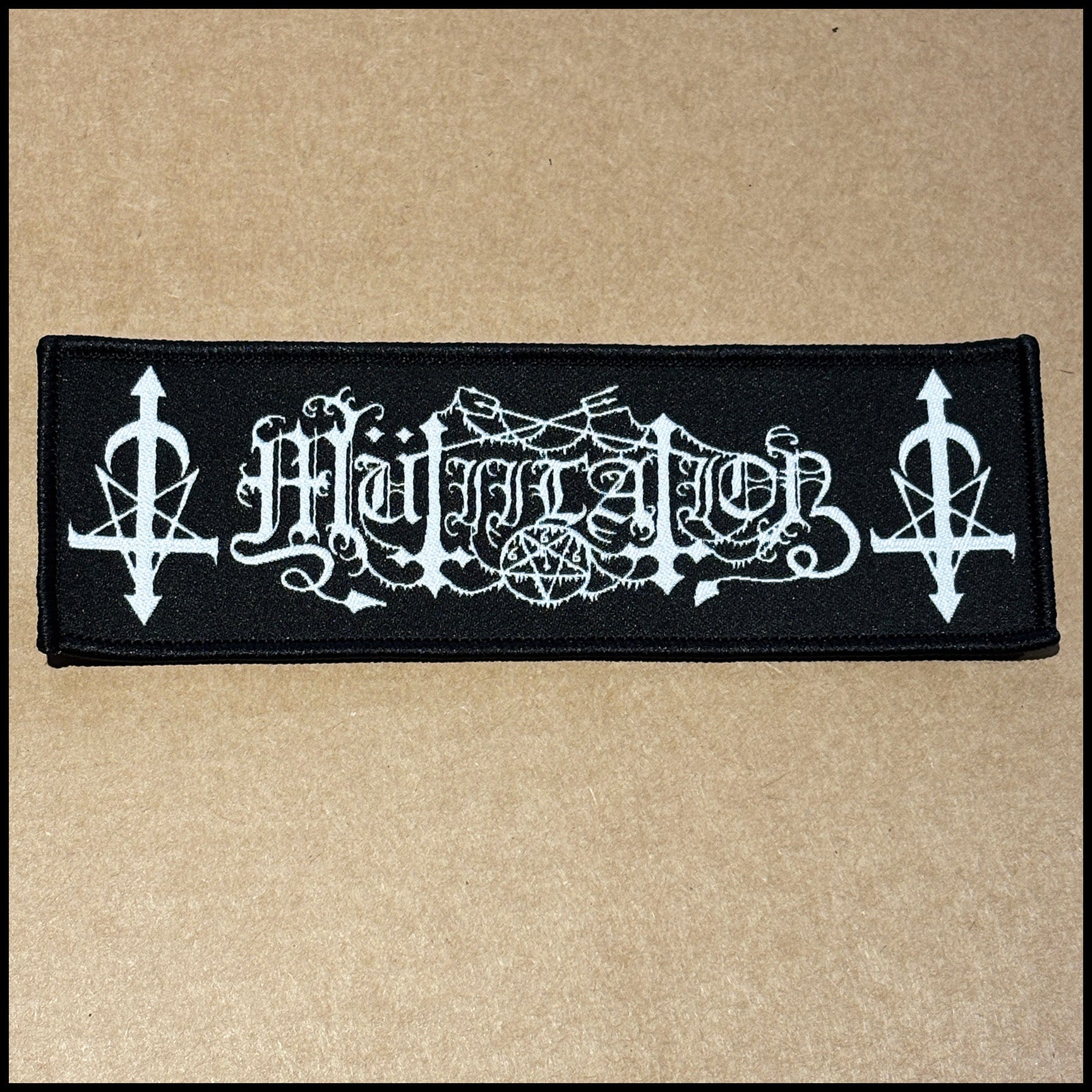 MÜTIILATION: official deluxe/limited LOGO patch