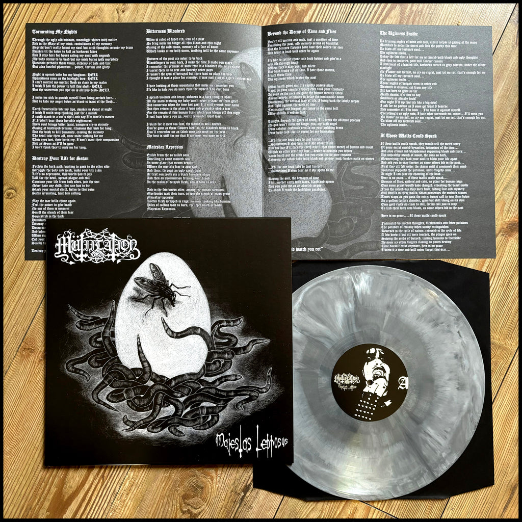 MUTIILATION: Majestas Leprosus LP (ltd. edition black/white galaxy vinyl) *new*