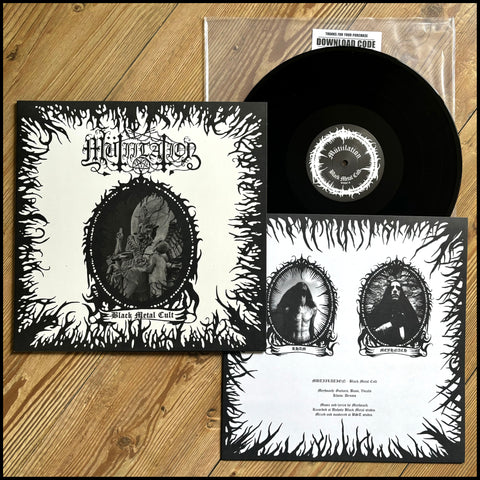 MUTIILATION: Black Metal Cult LP (new album, black vinyl, printed inner)