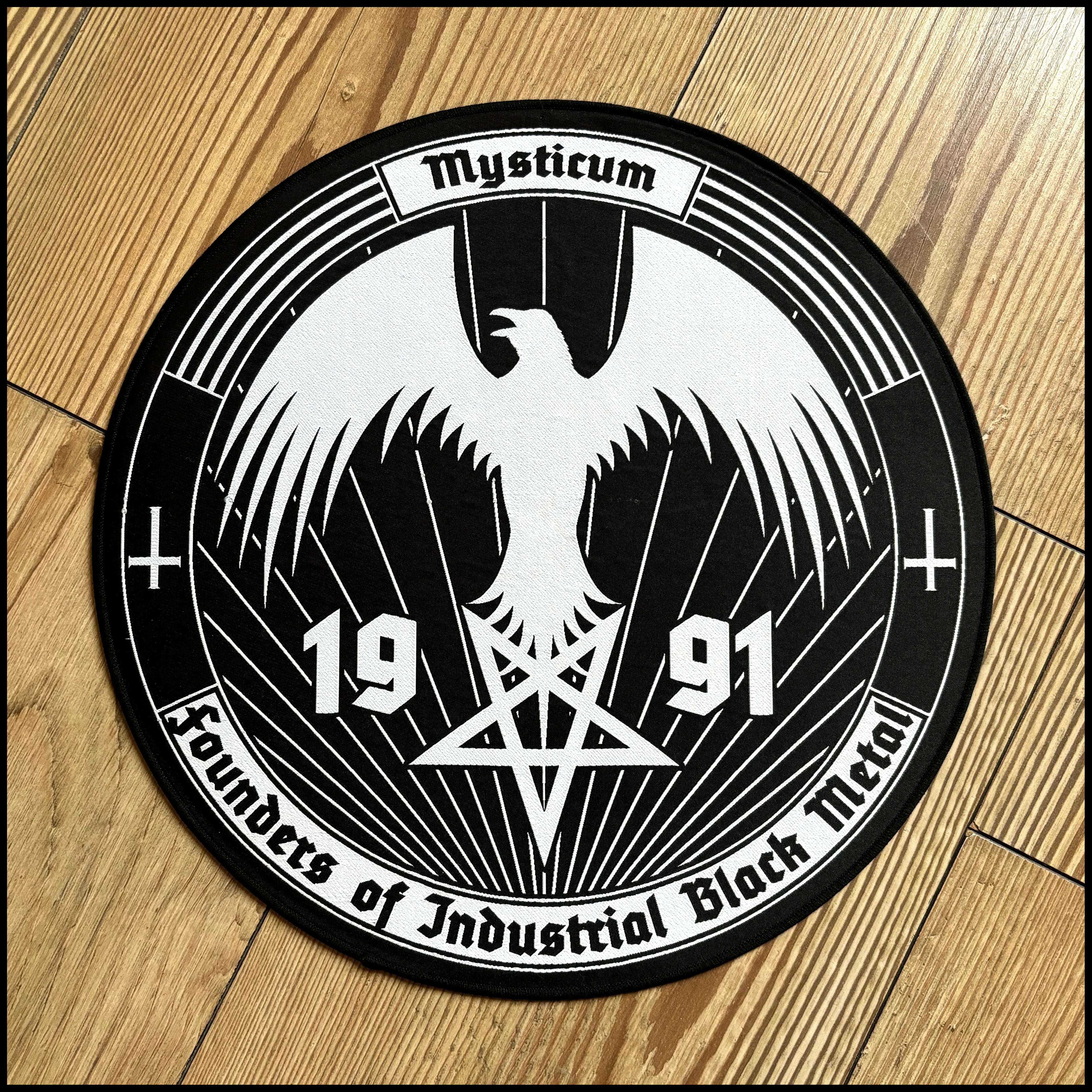 MYSTICUM: official deluxe/limited 1991 back patch