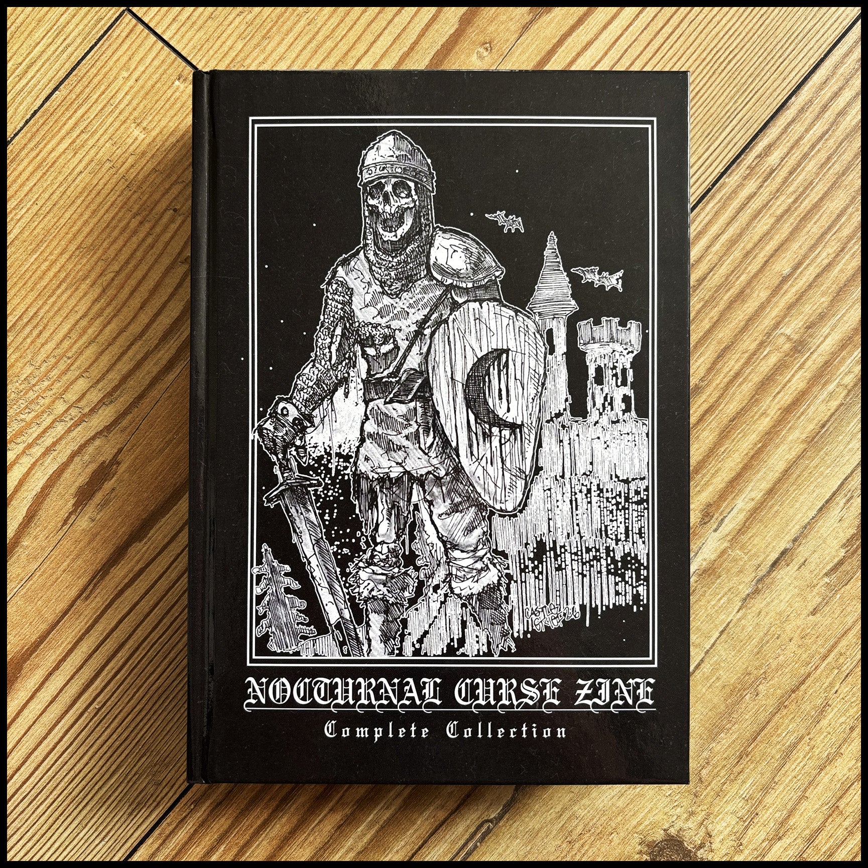 NOCTURNAL CURSE ZINE: COMPLETE COLLECTION hardback book