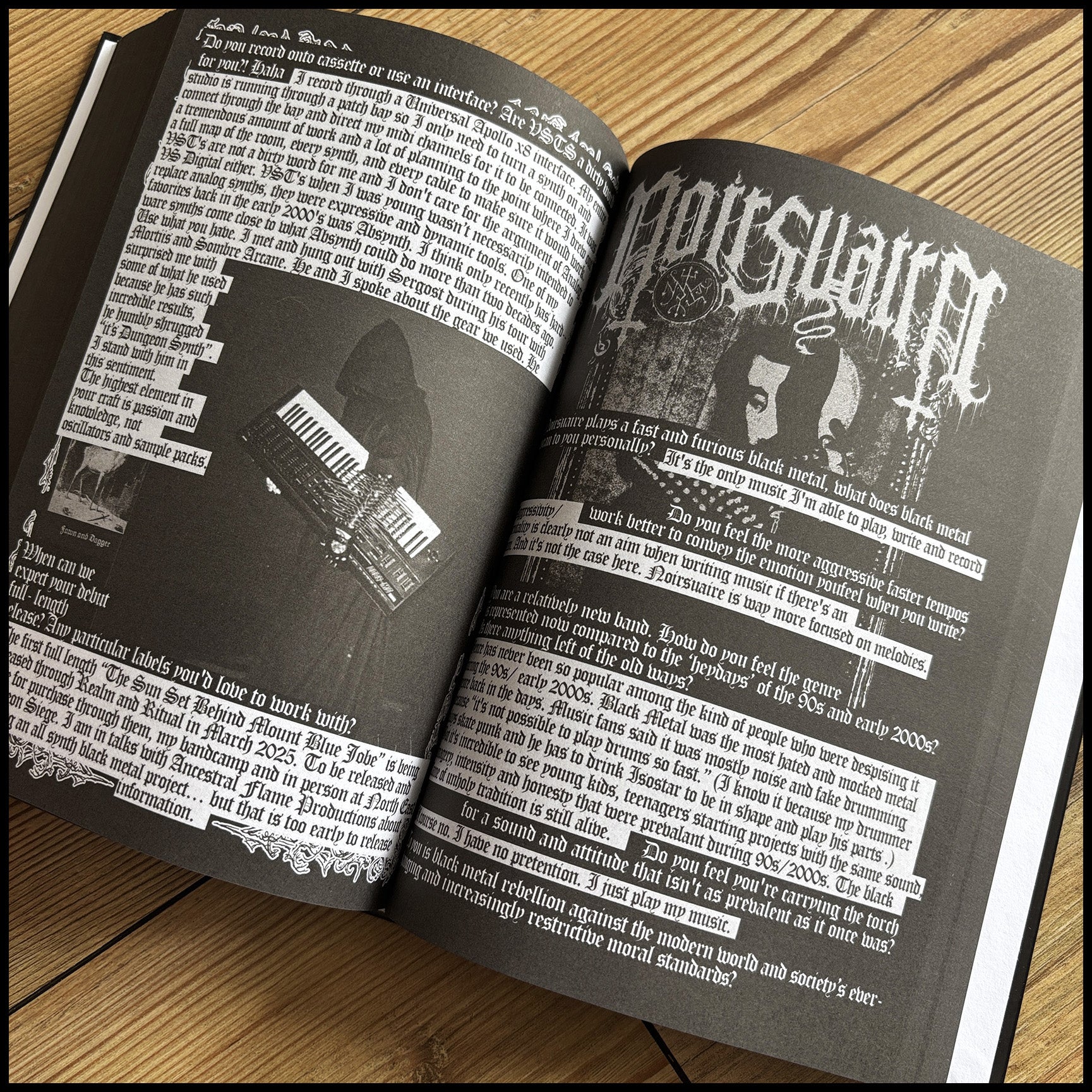 NOCTURNAL CURSE ZINE: COMPLETE COLLECTION hardback book
