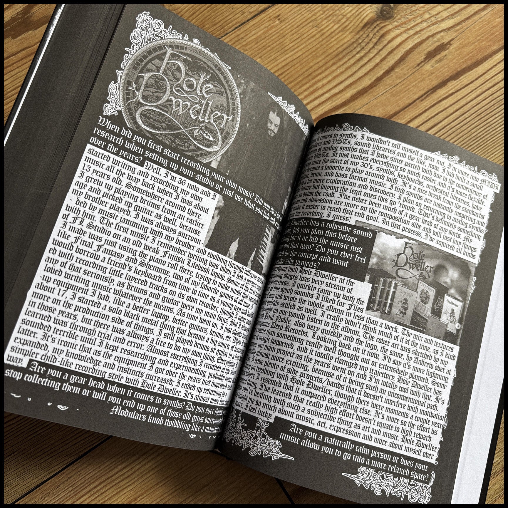 NOCTURNAL CURSE ZINE: COMPLETE COLLECTION hardback book
