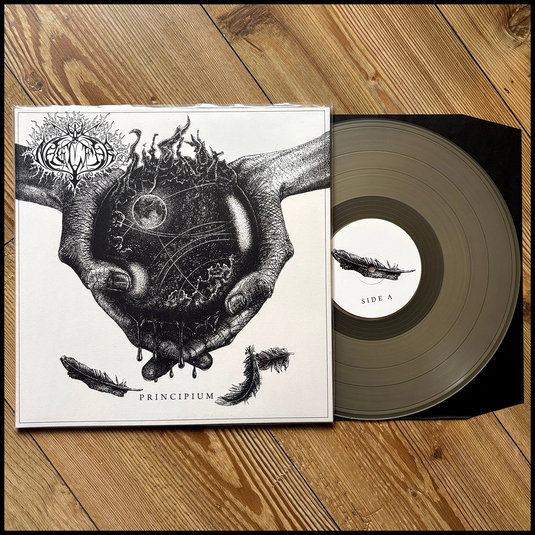 NAGLFAR: PRINCIPIUM LP (clear vinyl, gatefold sleeve, Swedish black metal demos) *new*