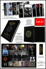 NO CELEBRATION: OFFICIAL PARADISE LOST BIOGRAPHY - Hardback Boxset inc flag, bookmark, 12 prints (last 3 copies)