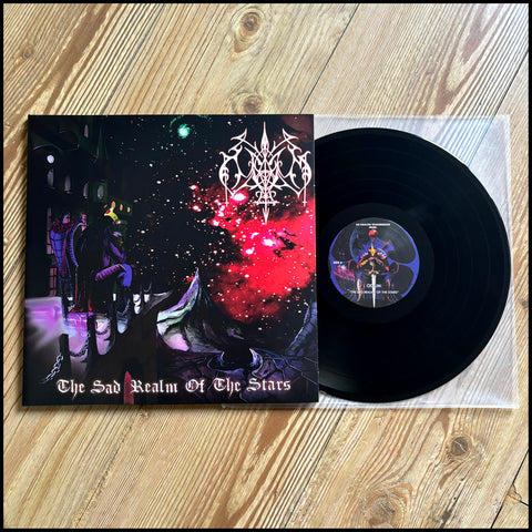ODIUM: The Sad Realm of the Stars LP (limited splatter 180g vinyl, gatefold sleeve, classic symphonic BM from 1998)