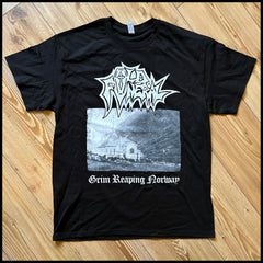OLD FUNERAL: 'Grim Reaping Norway' shirt
