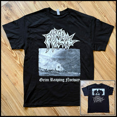 OLD FUNERAL: 'Grim Reaping Norway' shirt