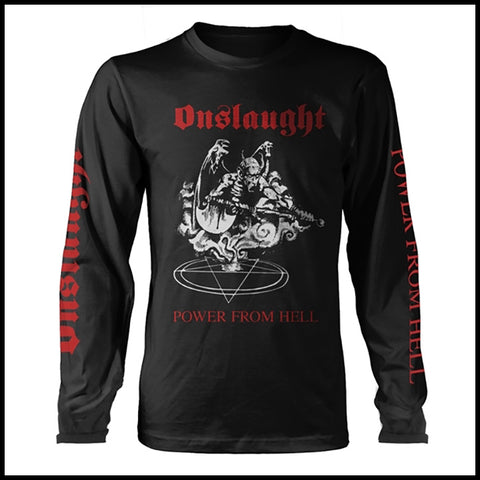 ONSLAUGHT: POWER FROM HELL longsleeve shirt