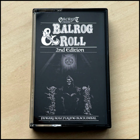 ORCRYPT: Balrog & Roll cassette (Old Forest members, Gehenna/Emperor style BM)