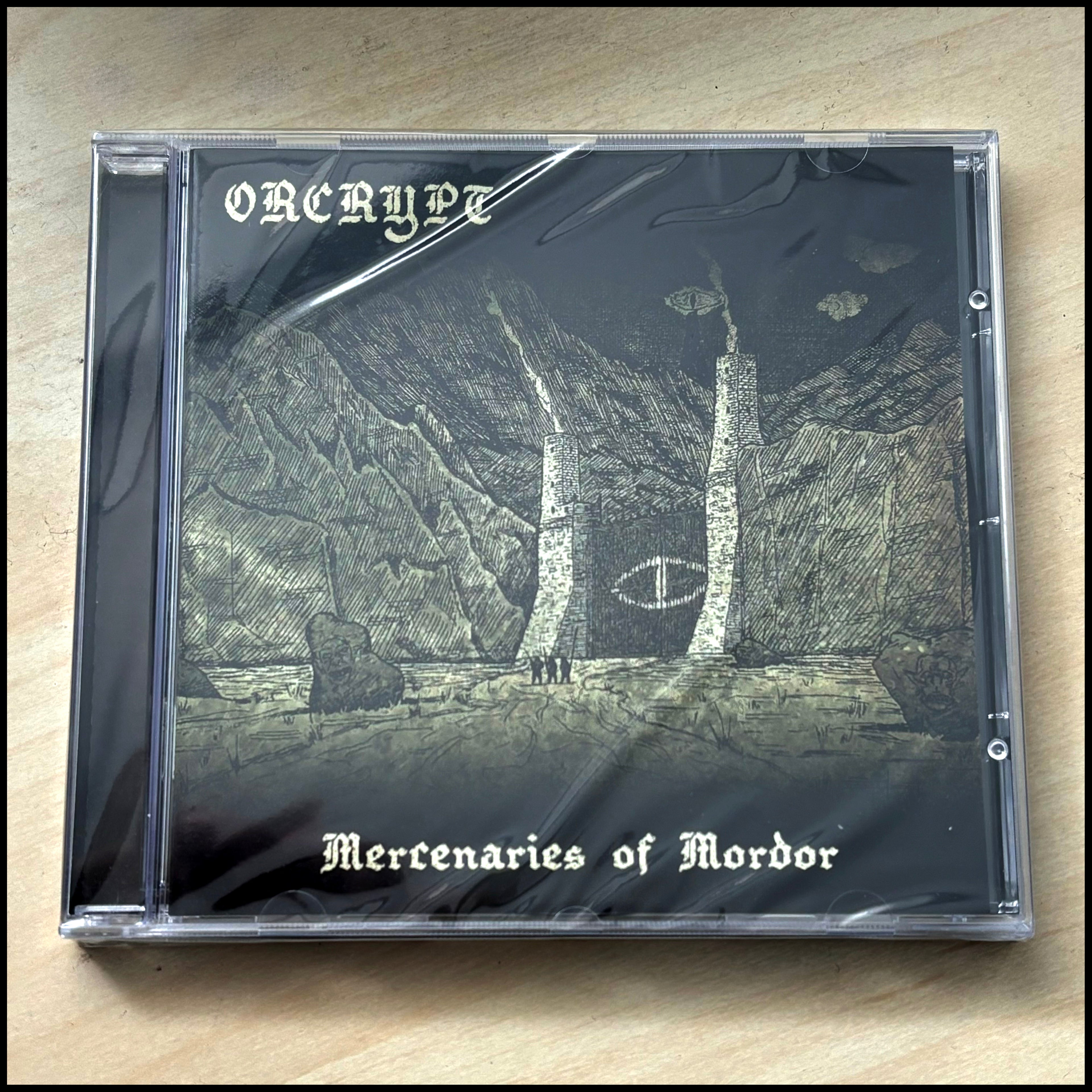 ORCRYPT: Mercenaries of Mordor CD (Old Forest members, Gehenna/Emperor style BM) *new, sealed*