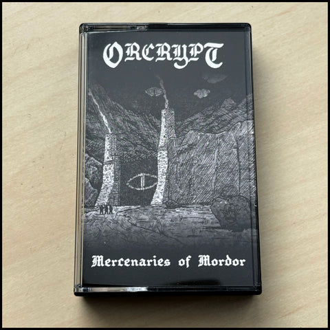 ORCRYPT: Mercenaries of Mordor cassette (Old Forest members, Gehenna/Emperor style BM)