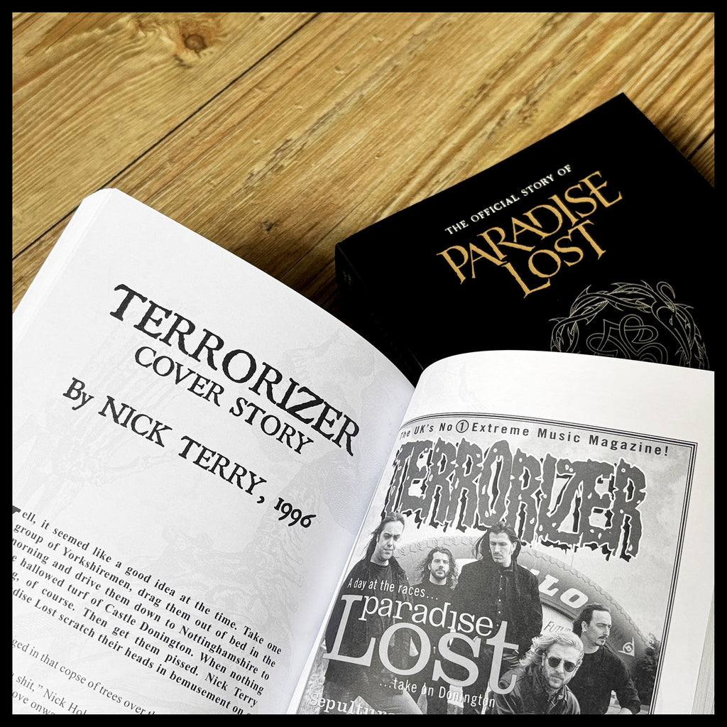 NO CELEBRATION: OFFICIAL PARADISE LOST BIOGRAPHY extended edition paperback