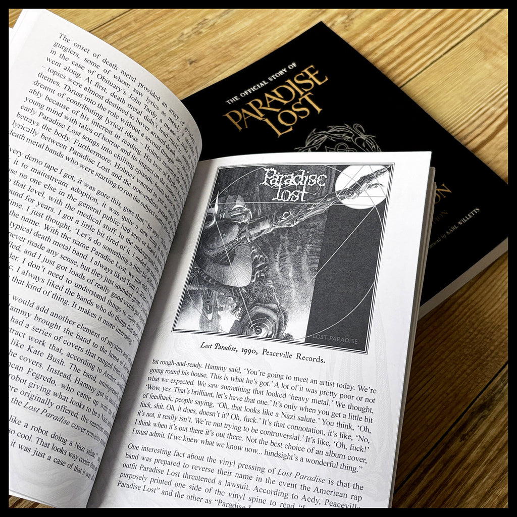 NO CELEBRATION: OFFICIAL PARADISE LOST BIOGRAPHY extended edition paperback