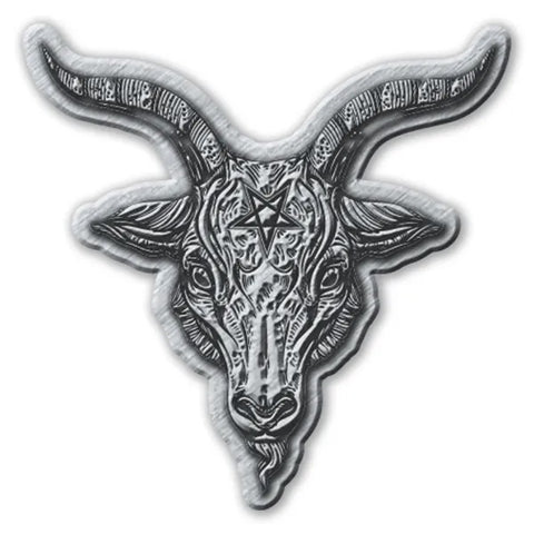 BAPHOMET cast metal badge