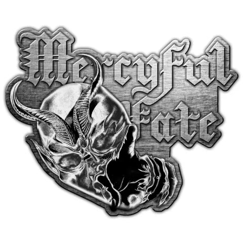 Official MERCYFUL FATE cast metal badge