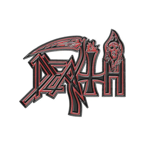 Official DEATH cast metal badge