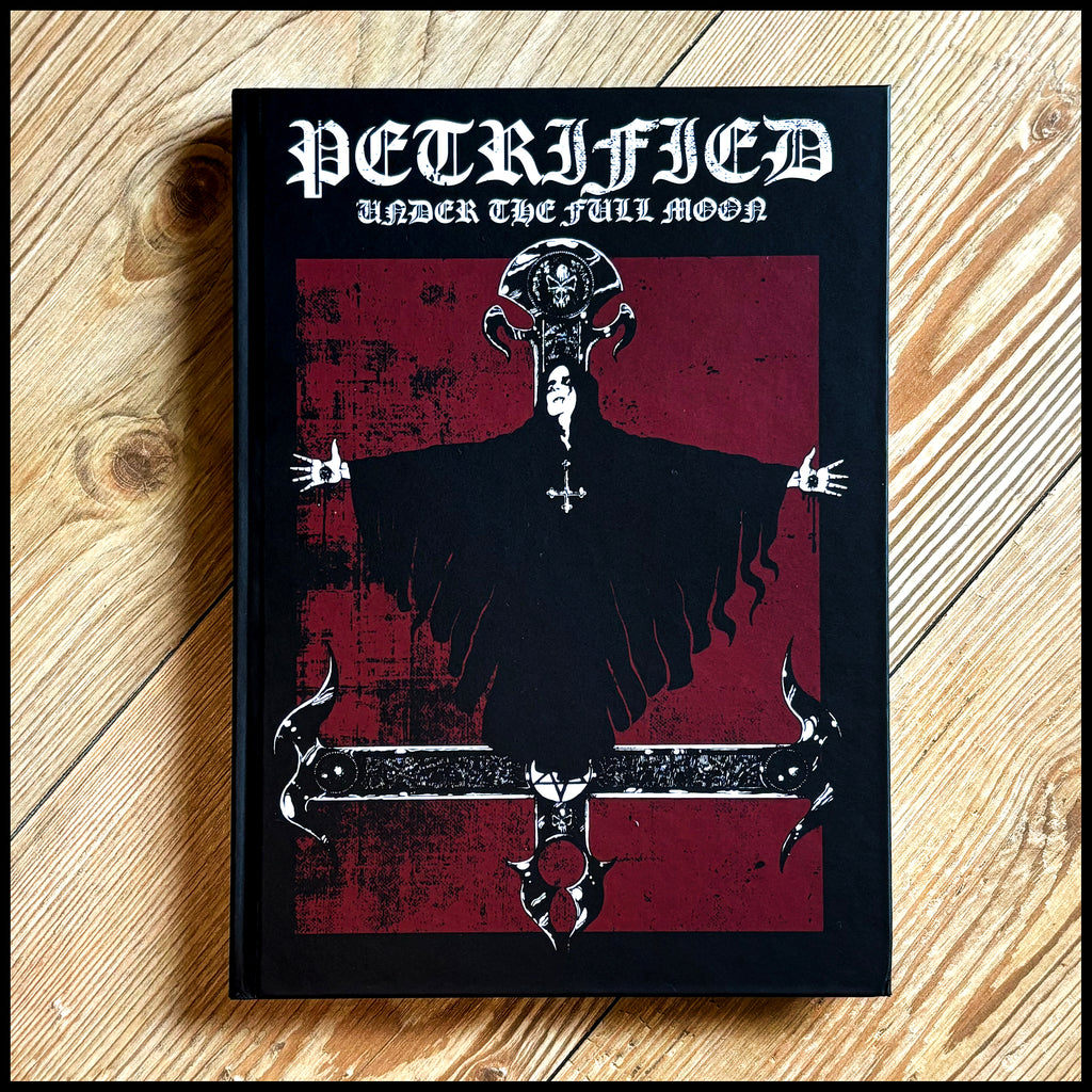 SALE:  PETRIFIED: UNDER THE FULL MOON large hardback (imperfect/ex-display) + patch