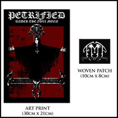 PETRIFIED: UNDER THE FULL MOON large hardback (standalone or shirt/patch bundle)