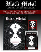 Preorder [15th June 2026] BLACK METAL: EVOLUTION OF THE CULT - THE RESTORED, EXPANDED & DEFINITIVE EDITION hardback boxset (signed by author, includes patch)