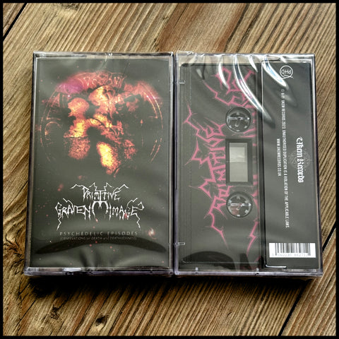 PRIMITIVE GRAVEN IMAGE: Psychedelic Episodes - Observations on Death and Deathlessness cassette (ltd to 50, UKBM, bonus tracks) (Copy)