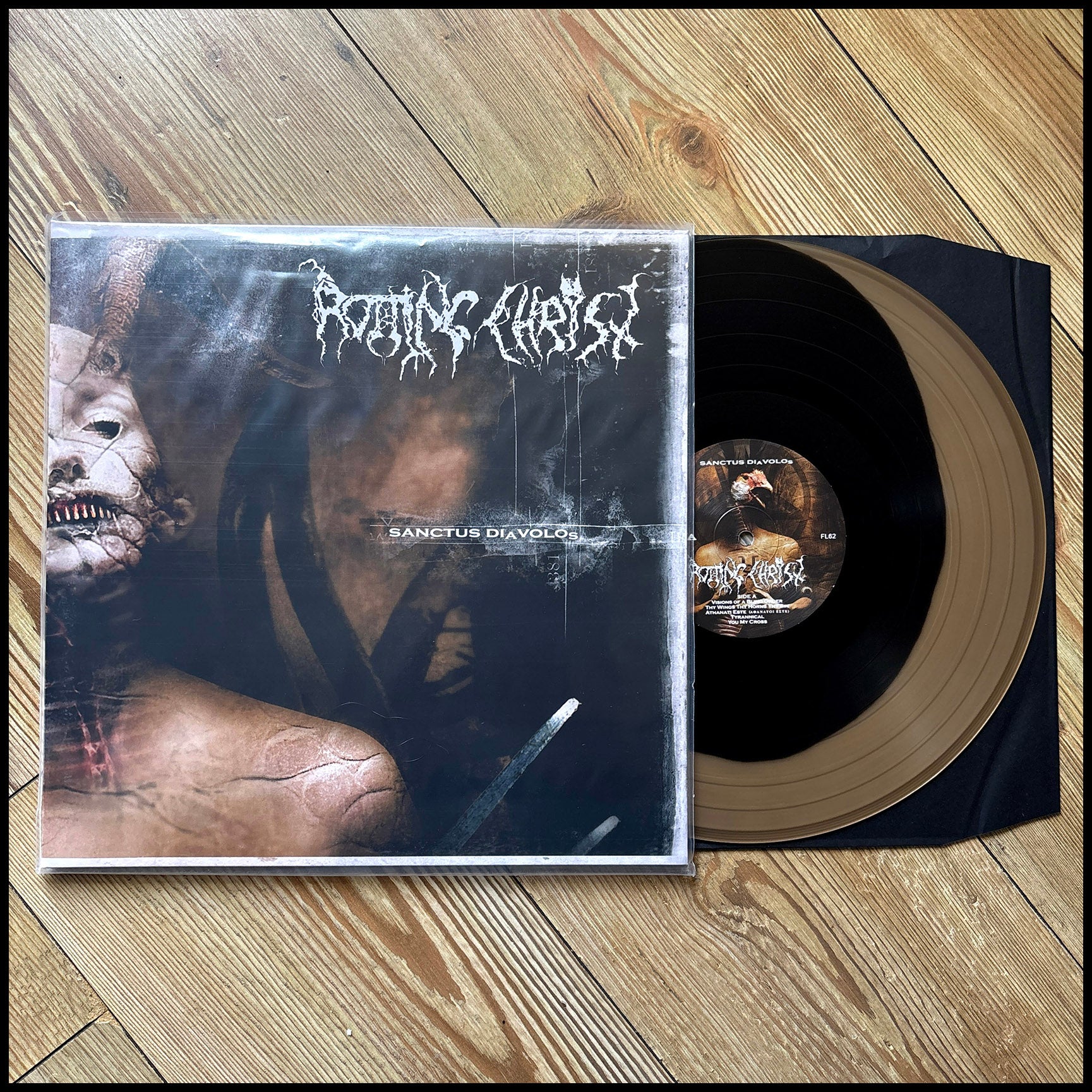 ROTTING CHRIST: SANCTUS DIAVOLOS LP (multicolour vinyl, limited gatefold) *new*