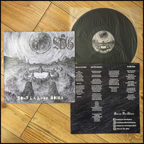 SORCIER DES GLACES: Sous La Lune Noire LP (limited black vinyl, Canadian black metal)