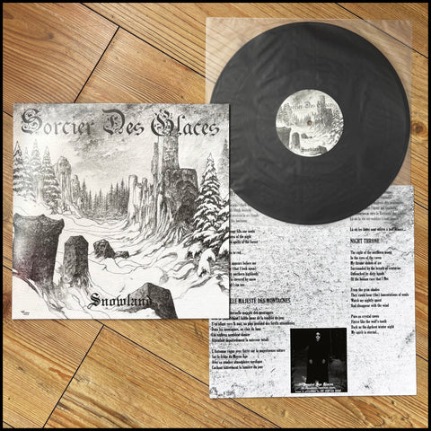 SORCIER DES GLACES: Snowland 1998 LP (limited black vinyl, Canadian black metal)