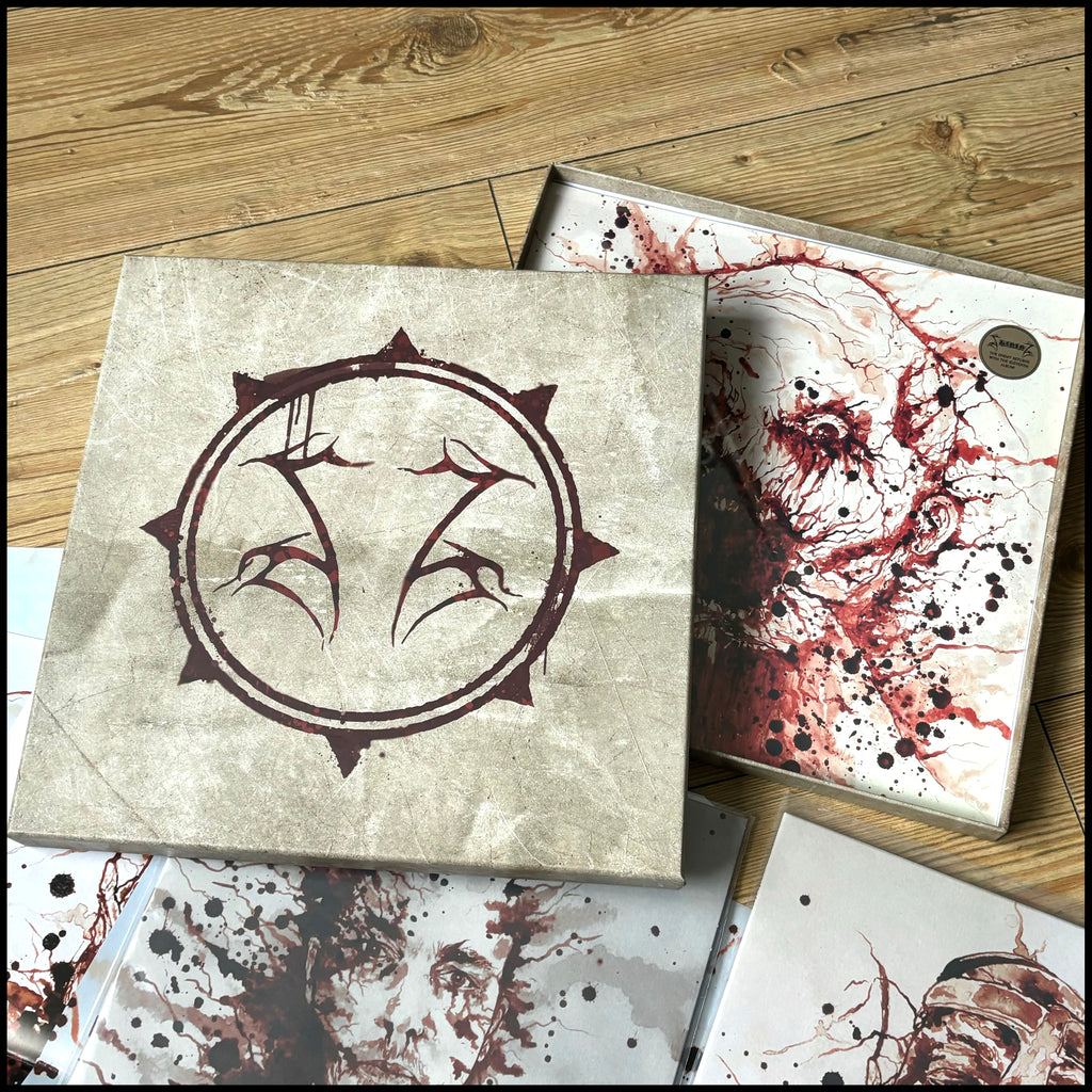 MOVING SALE: SHINING: Long Live the Enemy LP limited boxset (4 exclusive coloured vinyl, 3 signed photos, CD + posters, stickers, numbered in blood) *new*