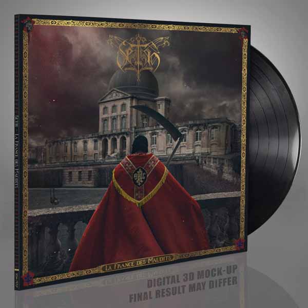 SETH: La France Des Maudits LP (black vinyl, new album by French black metal masters) *new*