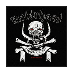 Official MOTORHEAD: MARCH OR DIE patch