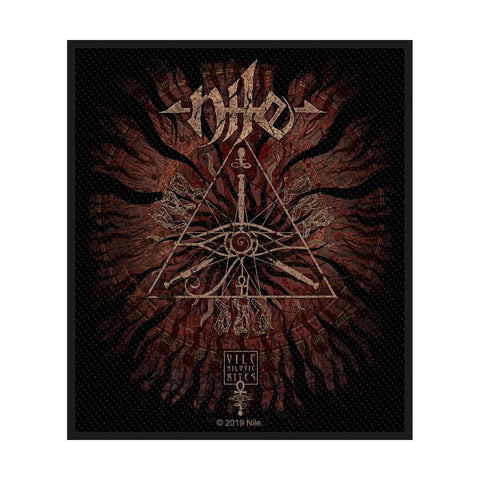 Official NILE: VILE NILOTIC RITES patch