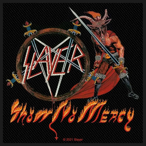 Official SLAYER: SHOW NO MERCY patch