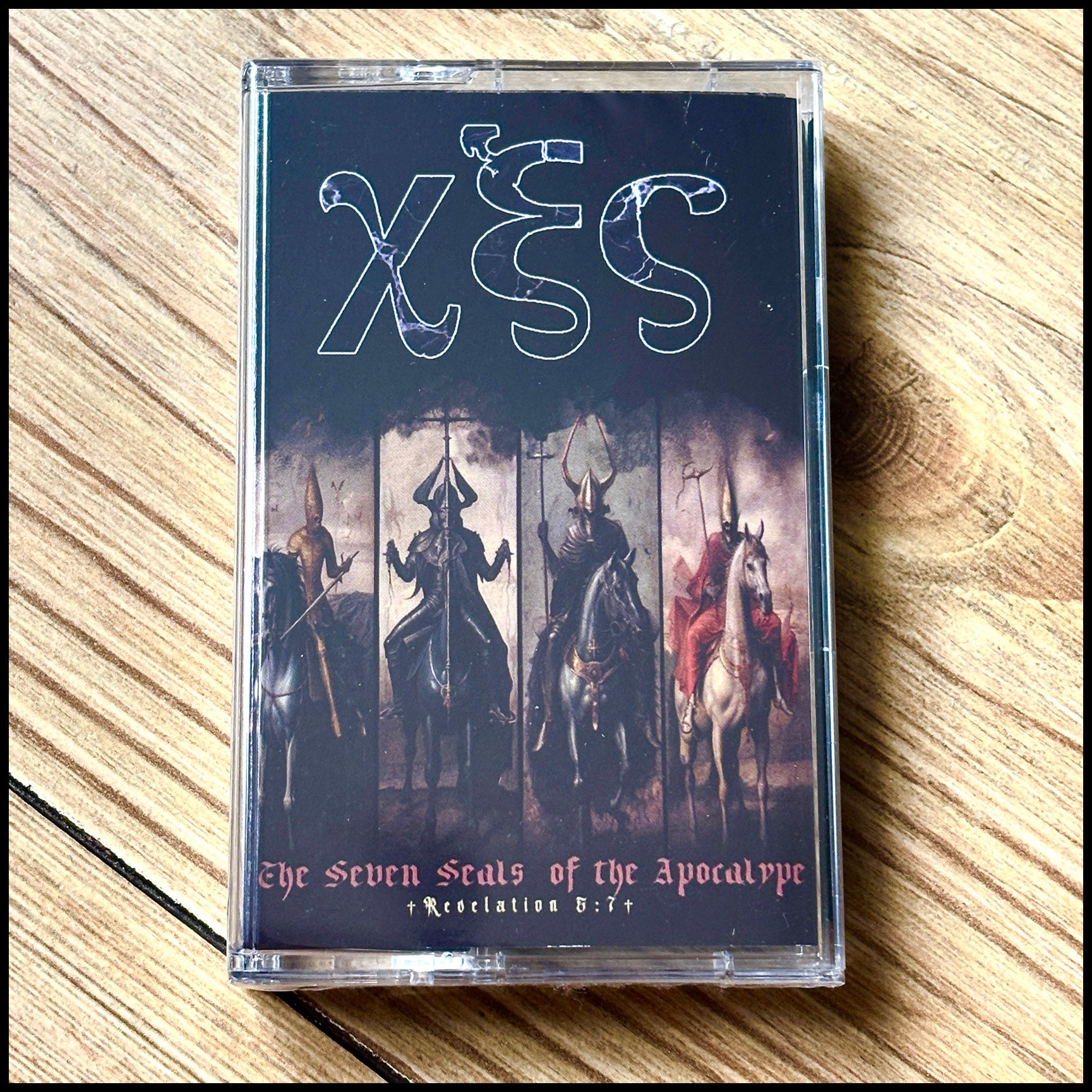 ΧΞΣ (SAKIS TOLIS): THE SEVEN SEALS OF THE APOCALYPSE cassette *new, sealed*